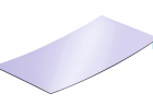 OEM CO - Polystyrenová deska Modelcraft, 200 x 100 x 1 mm